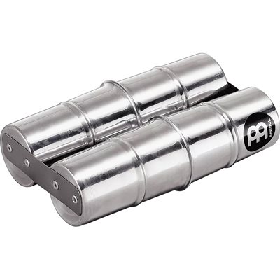 MEINL ALUMINUM SAMBA SHAKER DOUBLE SMALL MEINL ALUMINUM SAMBA SHAKER DOUBLE SMALL