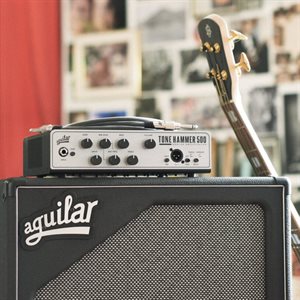 AGUILAR TONE HAMMER 500 V2 BASS AMP 500 WATTS SOLID STATE BASS AMPLIFIER HEAD