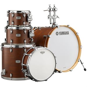 YAMAHA TOUR CUSTOM 5PCS SHELL PACK W/HW780 CHOCOLATE SATIN TMP0F57-CHS