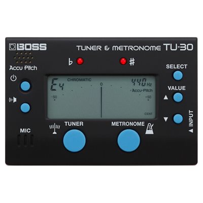BOSS TU-30 TUNER METRONOME BOSS TU-30 TUNER METRONOME