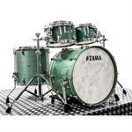 TAMA STAR WALNUT TW42RZS-SBU 4 MORCEAUX SHELL PACK SMOKY BLUE MIST (2216BD, 1007T, 1208T, 1616FT)