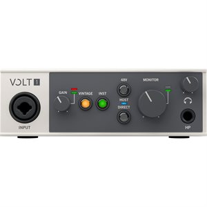 UNIVERSAL AUDIO VOLT 1 DESKTOP 1-IN/2-OUT USB 2.0 AUDIO INTERFACE WITH PROFESSIONAL AUDIO CONVERSION