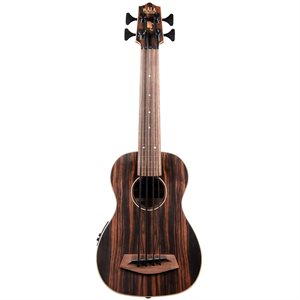 KALA UBASS-EBY-FL ÉBÈNE RAYÉ FRETLESS