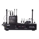 GEMINI UHF-02HL-S12 HEADSET DUAL - 517.6 + 521.5