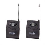 GEMINI UHF-6200HL-R2 PLL HEADSET DUAL 512 TO 537.5