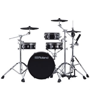 ROLAND VAD103 V-DRUMS STREAMLINED AND AFFORDABLE DRUM KIT WITH SHALLOW-DEPTH ACOUSTIC-STYLE SHELLS