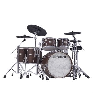 ROLAND V-DRUMS ACOUSTIC DESIGN 7 SERIES VAD716-SW SATIN WALNUT