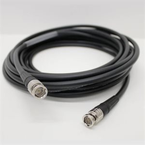DIGIFLEX VCB-3CFW-25-BLACK BNC VIDEO CABLE, 25 PIEDS