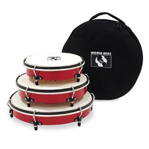 LP WB505 FRAME DRUMS WORLD BEAT 8 10 12 PLENERA PVC