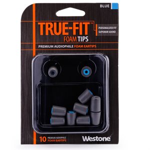 WESTONE 62803 EMBOUT BLUE (10 PAQ)