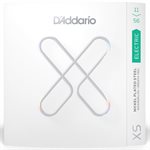 D'ADDARIO XSE1156 MEDIUM TOP/EXTRA HEAVY BOTTOM COATED ELECTRIC GUITAR STRINGS, 11-56