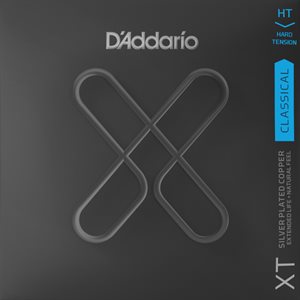 D'ADDARIO XTC46 XT CLASSICAL SILVER PLATED COPPER, HARD TENSION